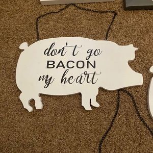 Wall decor sign brand new with tags